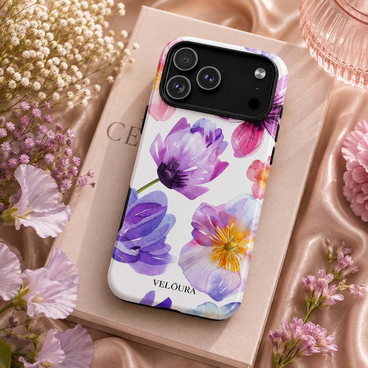 Floral Dreamscape - iPhone