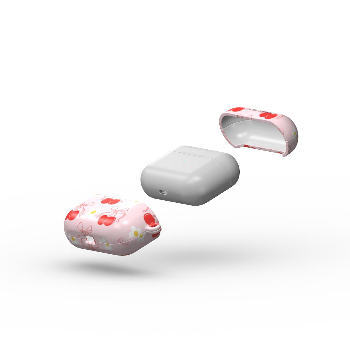 Blush Cherry Daisy - AirPods Case