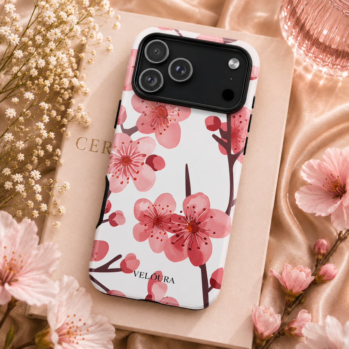 Pink Sakura Bloom - iPhone