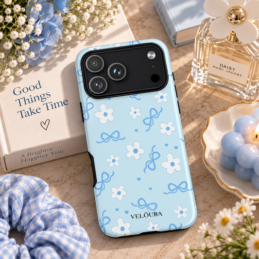 Baby Blue Blossom - iPhone