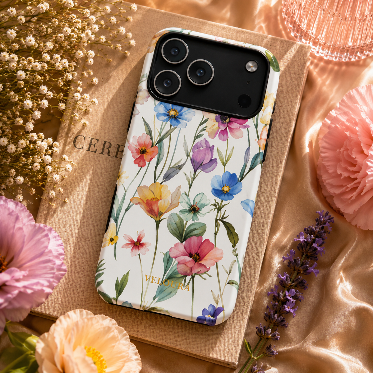 Spring Wildflower Symphony - iPhone
