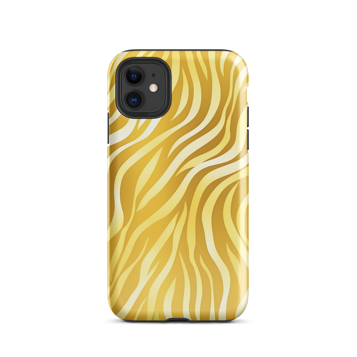 Golden Ember Stripes - iPhone