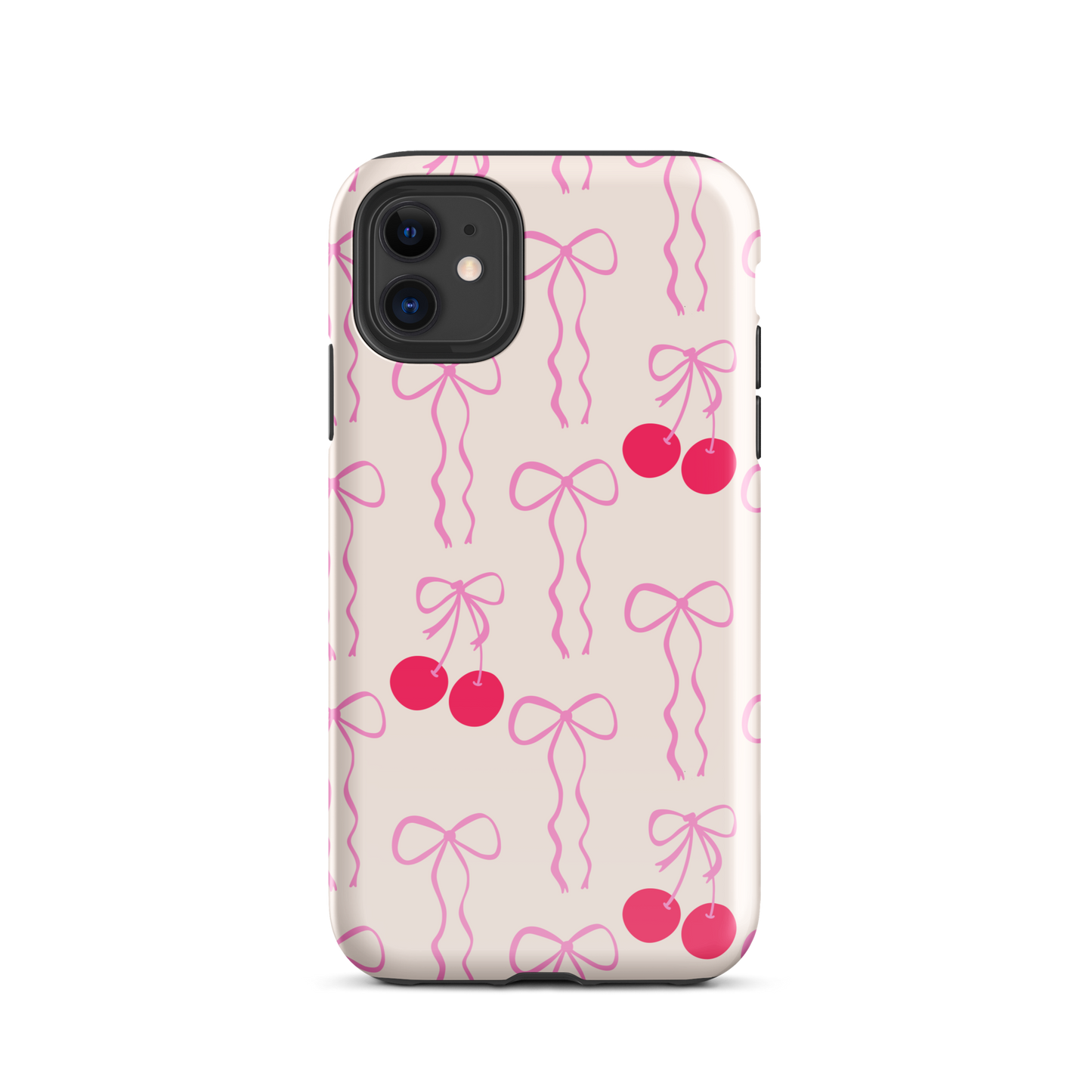 Cherry Kiss Bow - iPhone