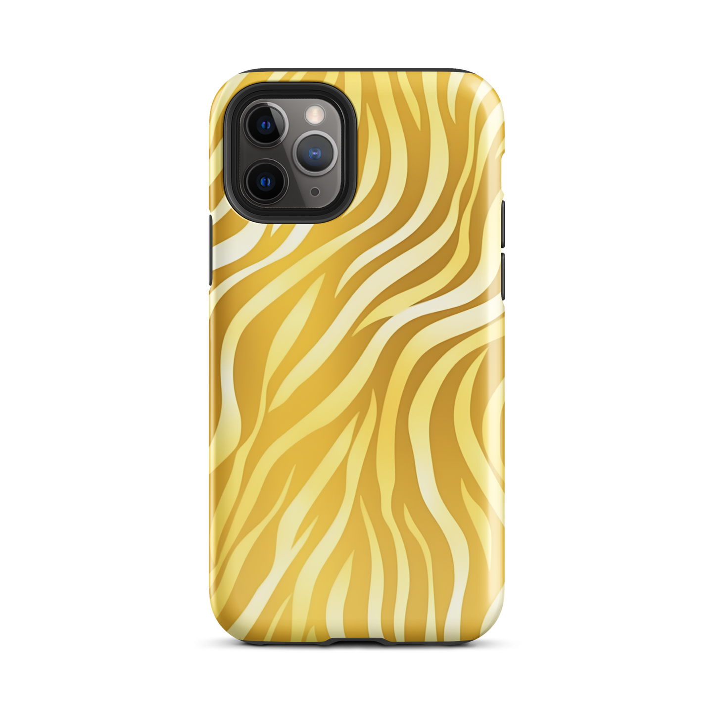 Golden Ember Stripes - iPhone