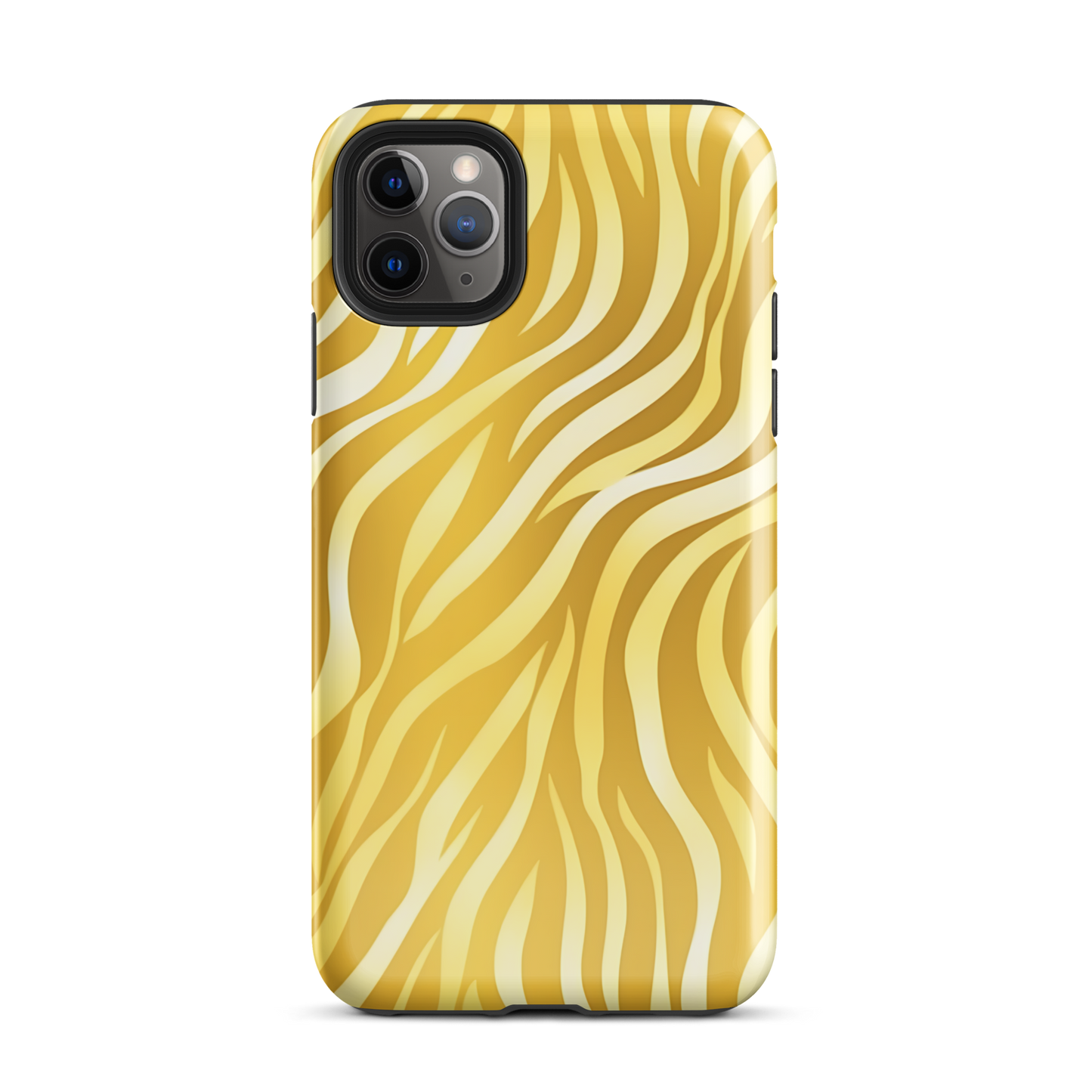Golden Ember Stripes - iPhone