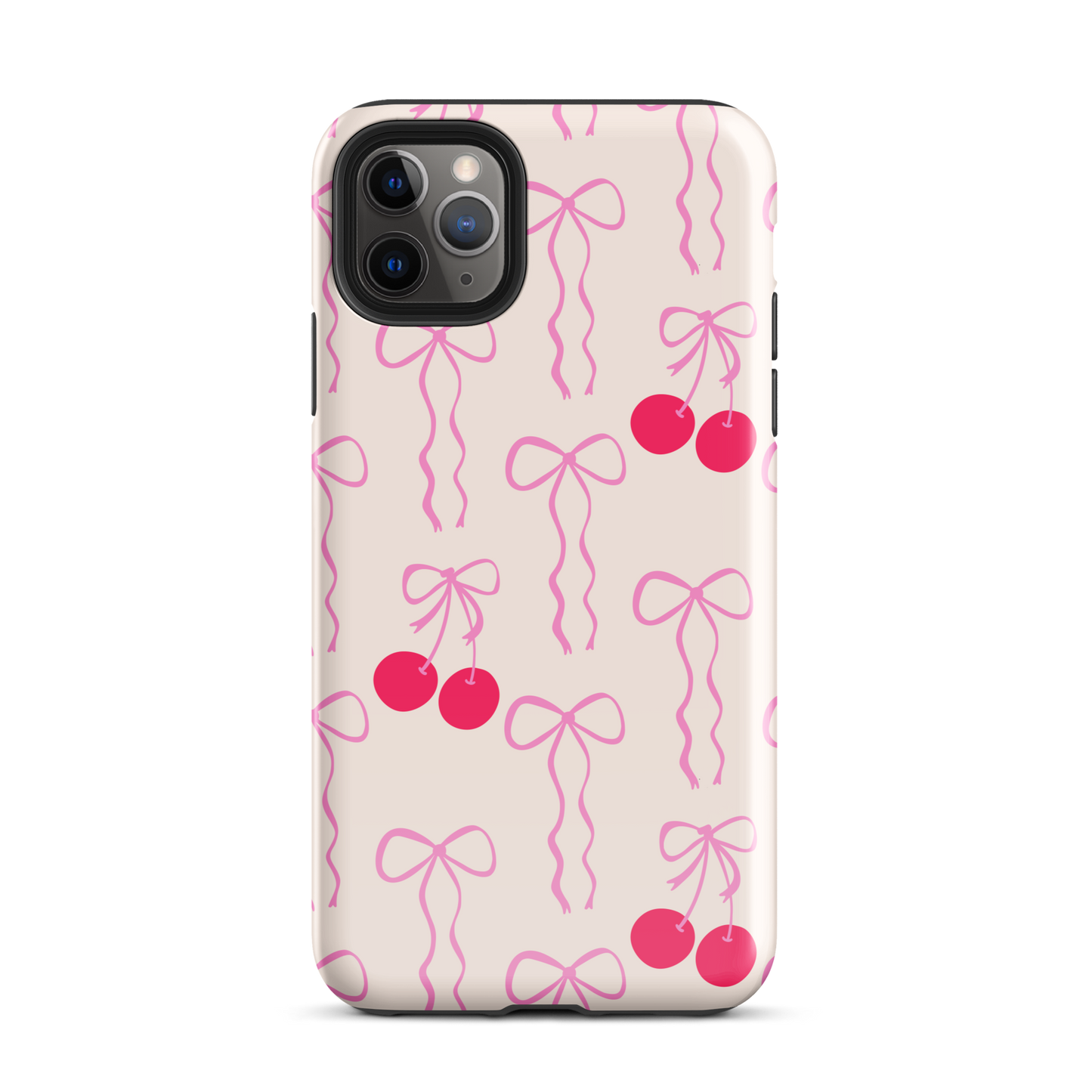 Cherry Kiss Bow - iPhone