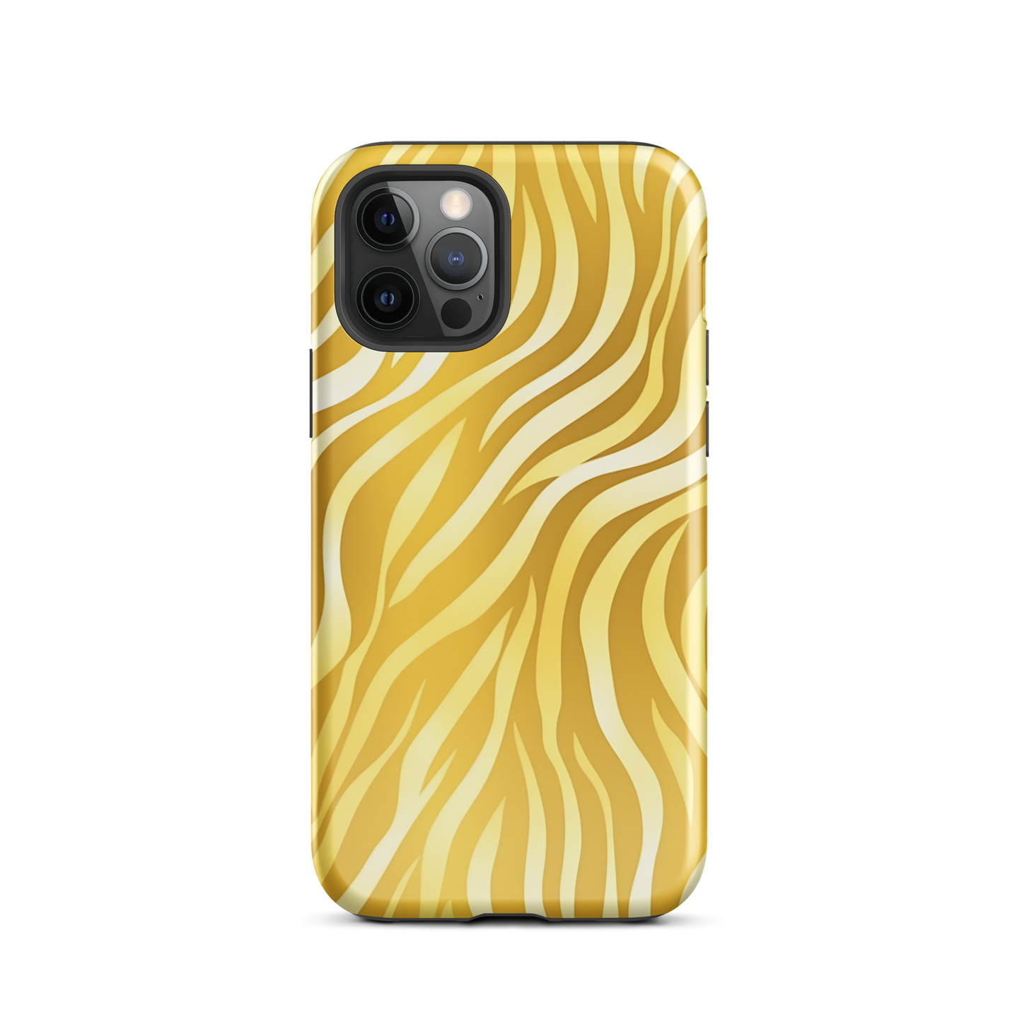 Golden Ember Stripes - iPhone