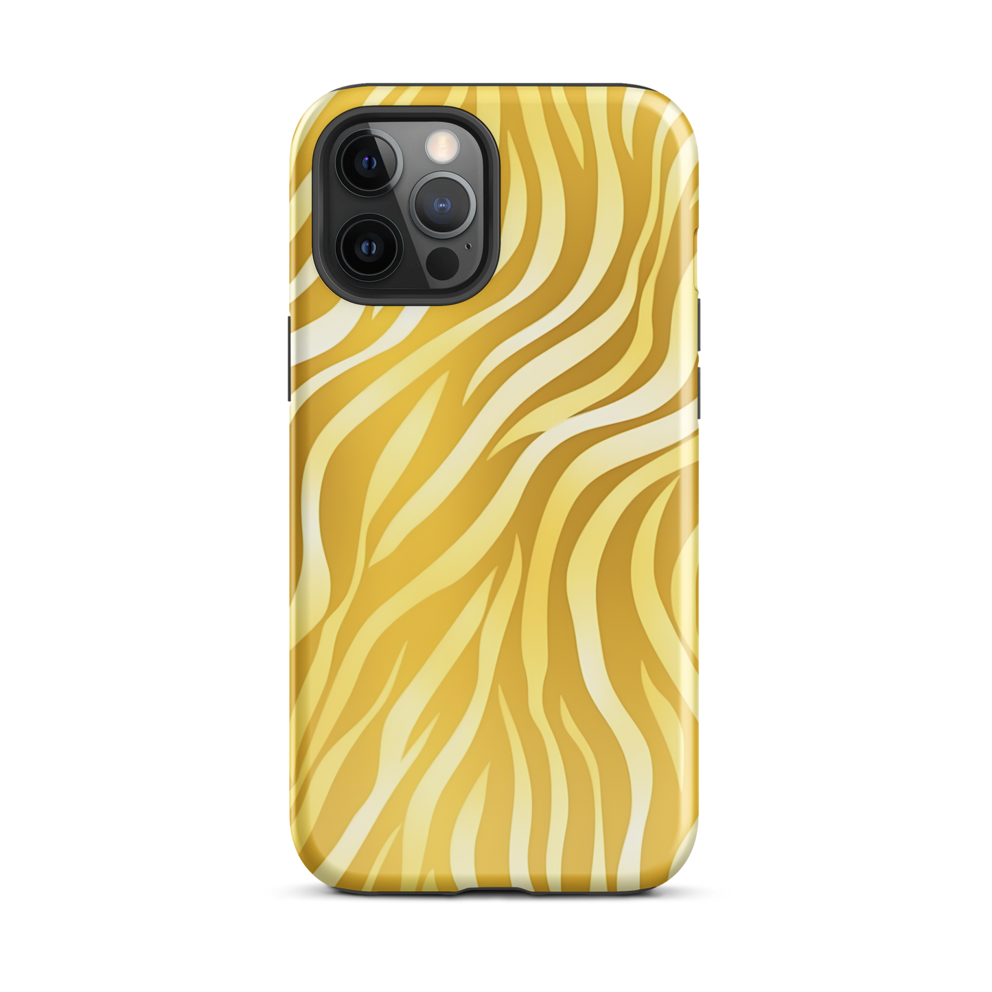 Golden Ember Stripes - iPhone