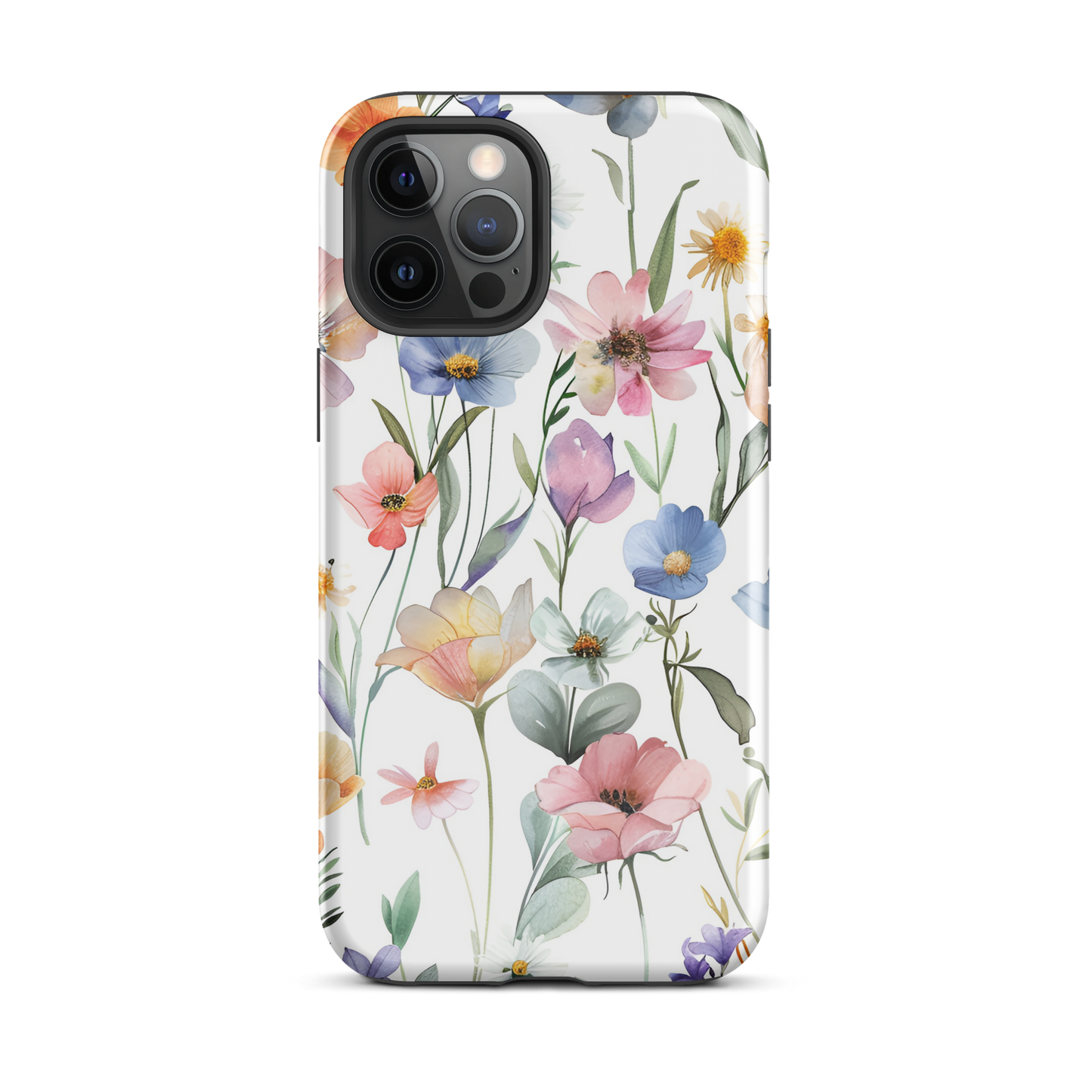 Spring Wildflower Symphony - iPhone