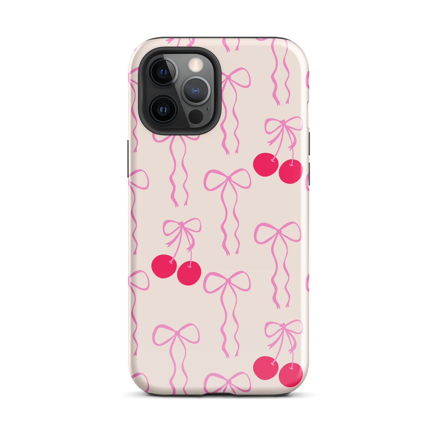 Cherry Kiss Bow - iPhone