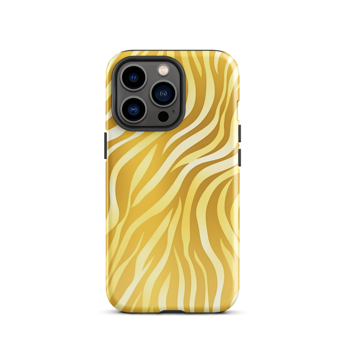 Golden Ember Stripes - iPhone