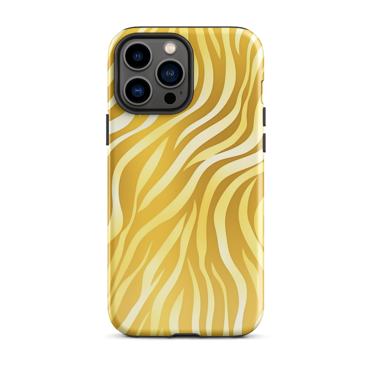 Golden Ember Stripes - iPhone