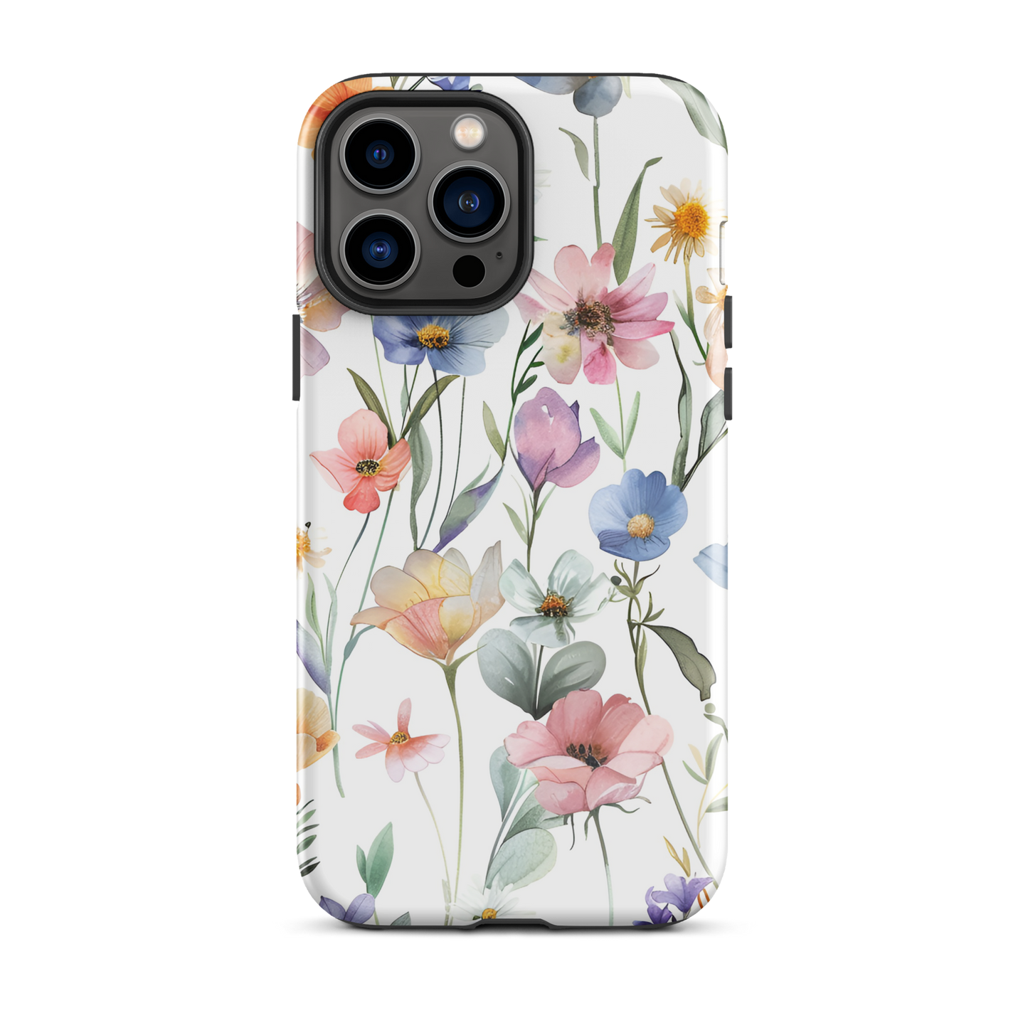 Spring Wildflower Symphony - iPhone