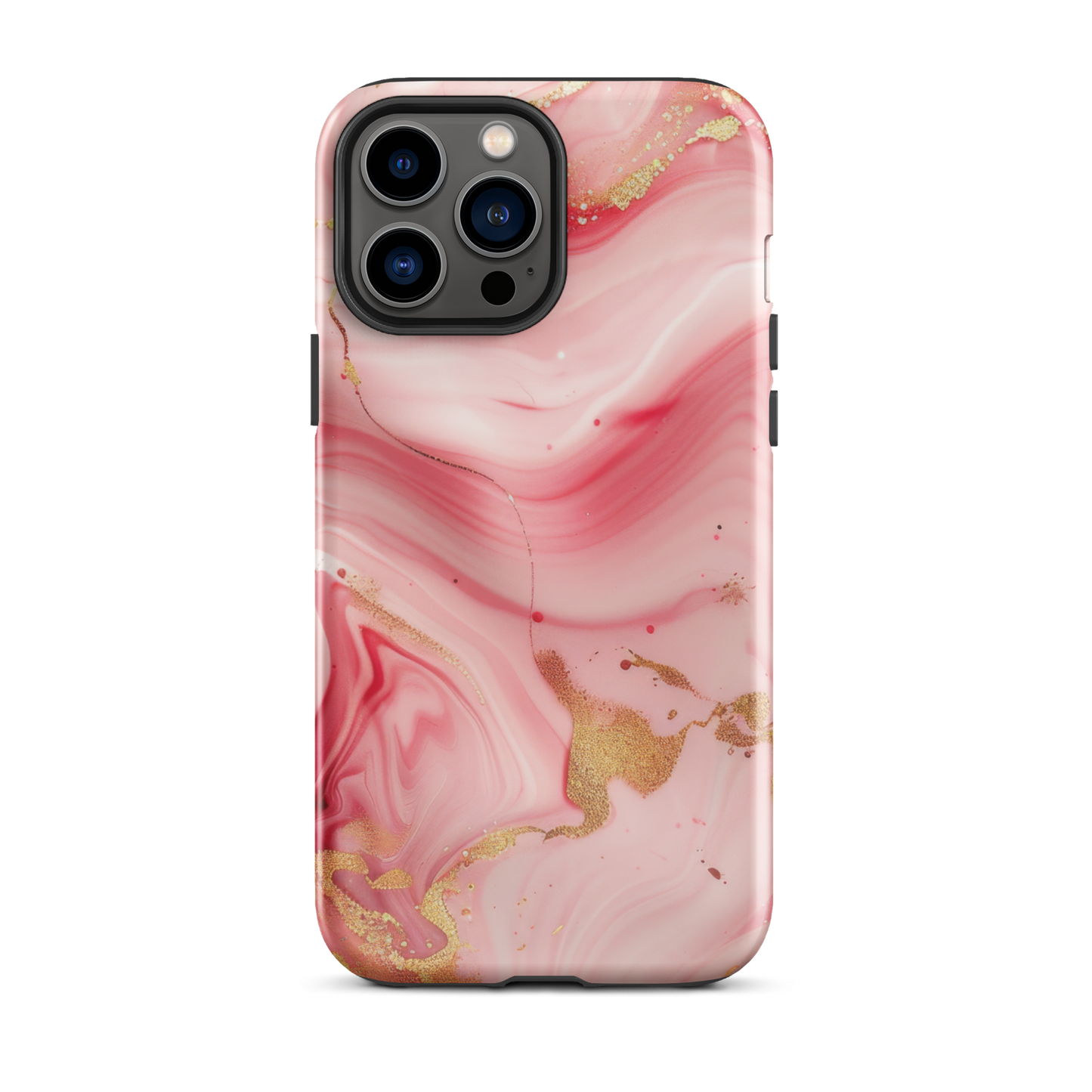 Golden Rose Swirl - iPhone