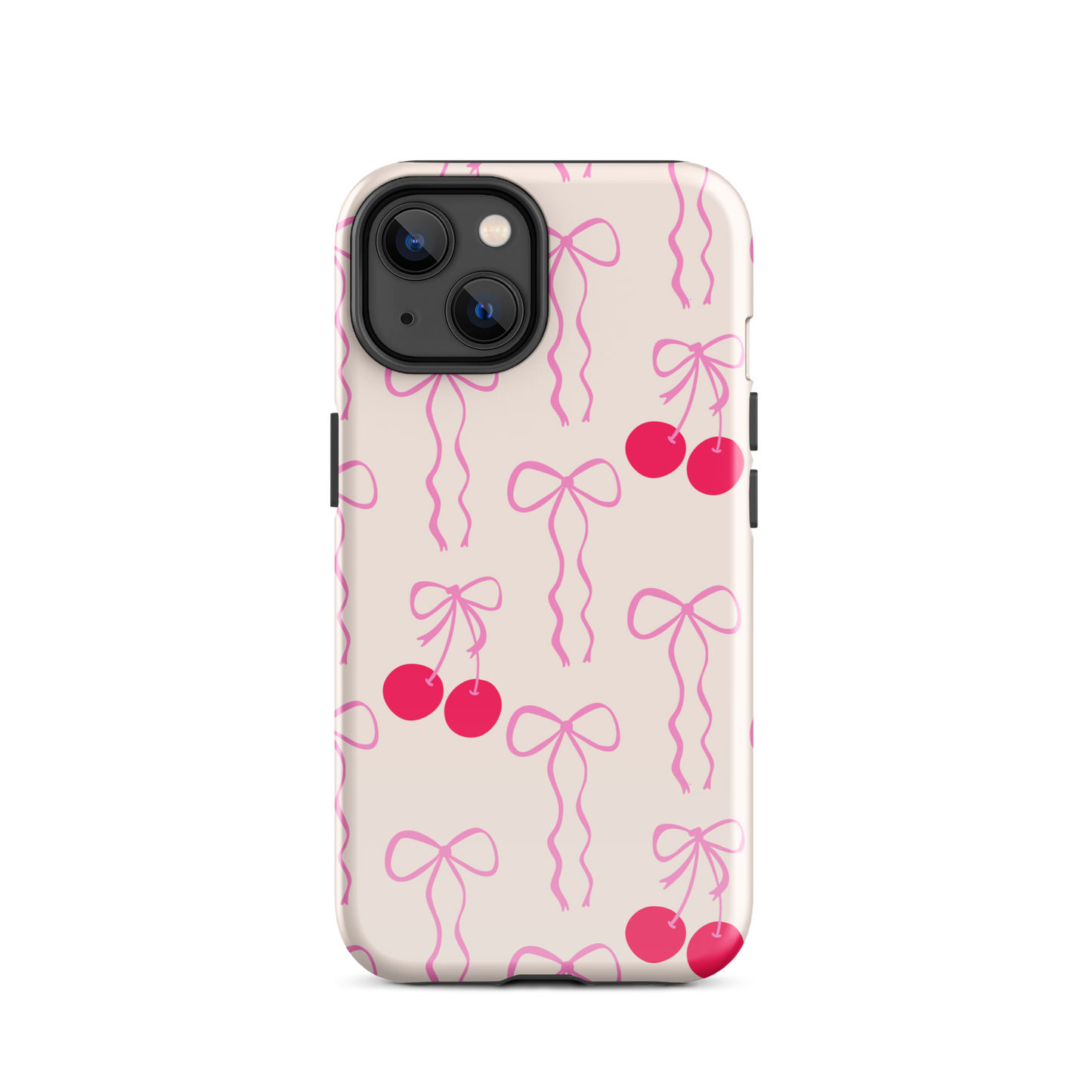 Cherry Kiss Bow - iPhone