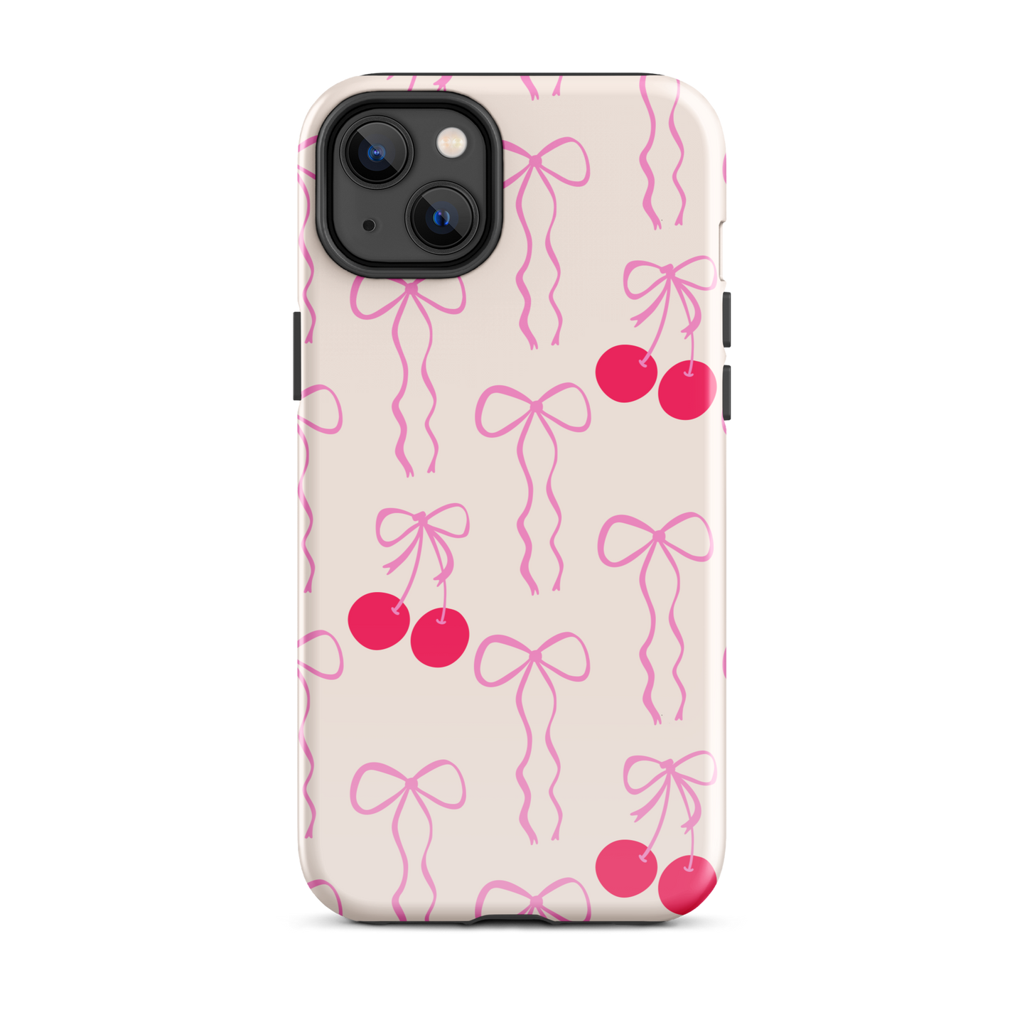 Cherry Kiss Bow - iPhone
