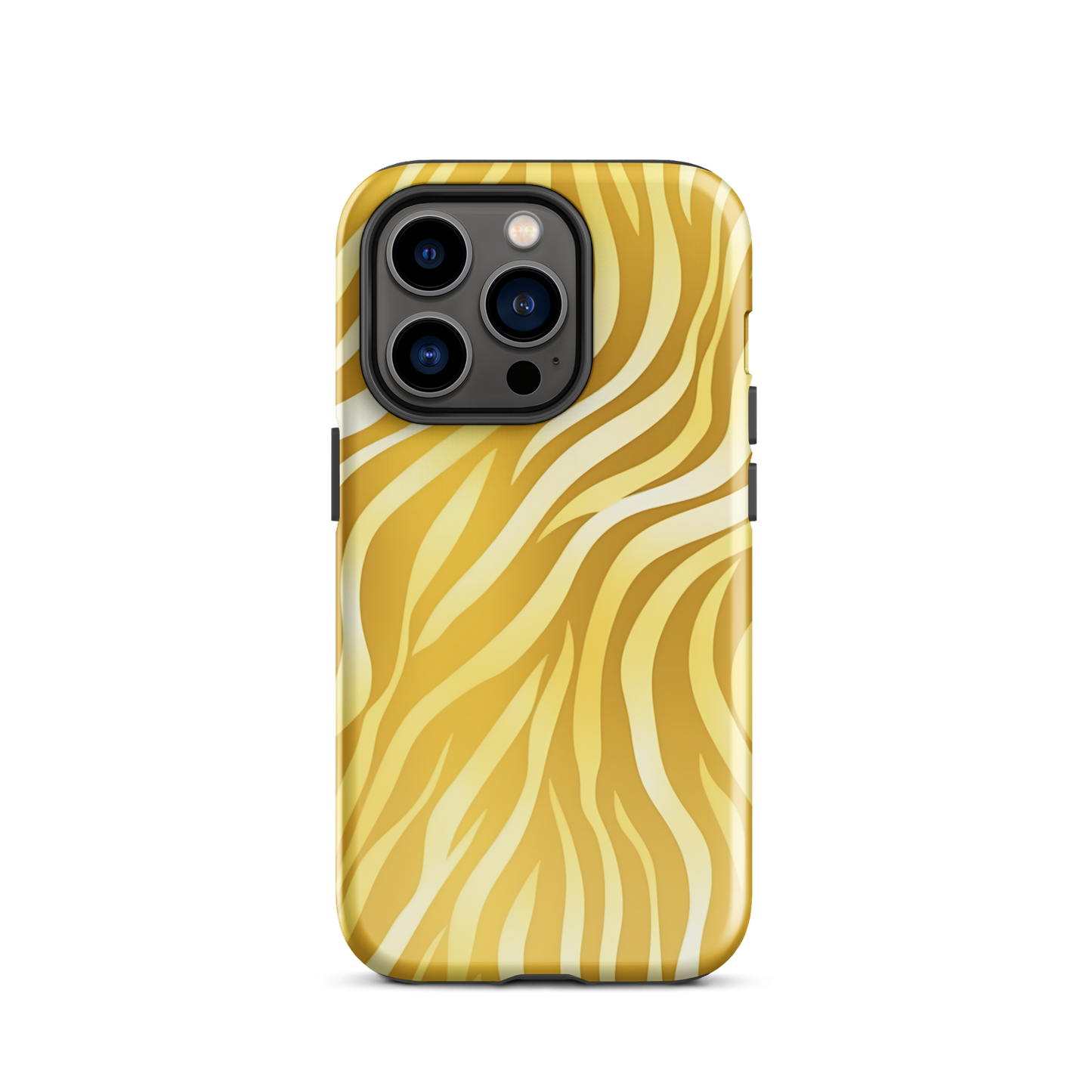 Golden Ember Stripes - iPhone