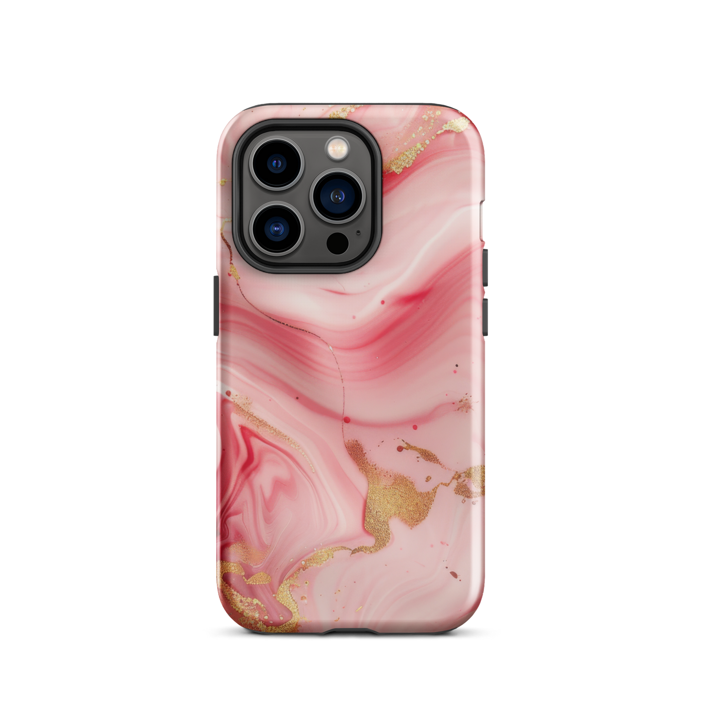 Golden Rose Swirl - iPhone