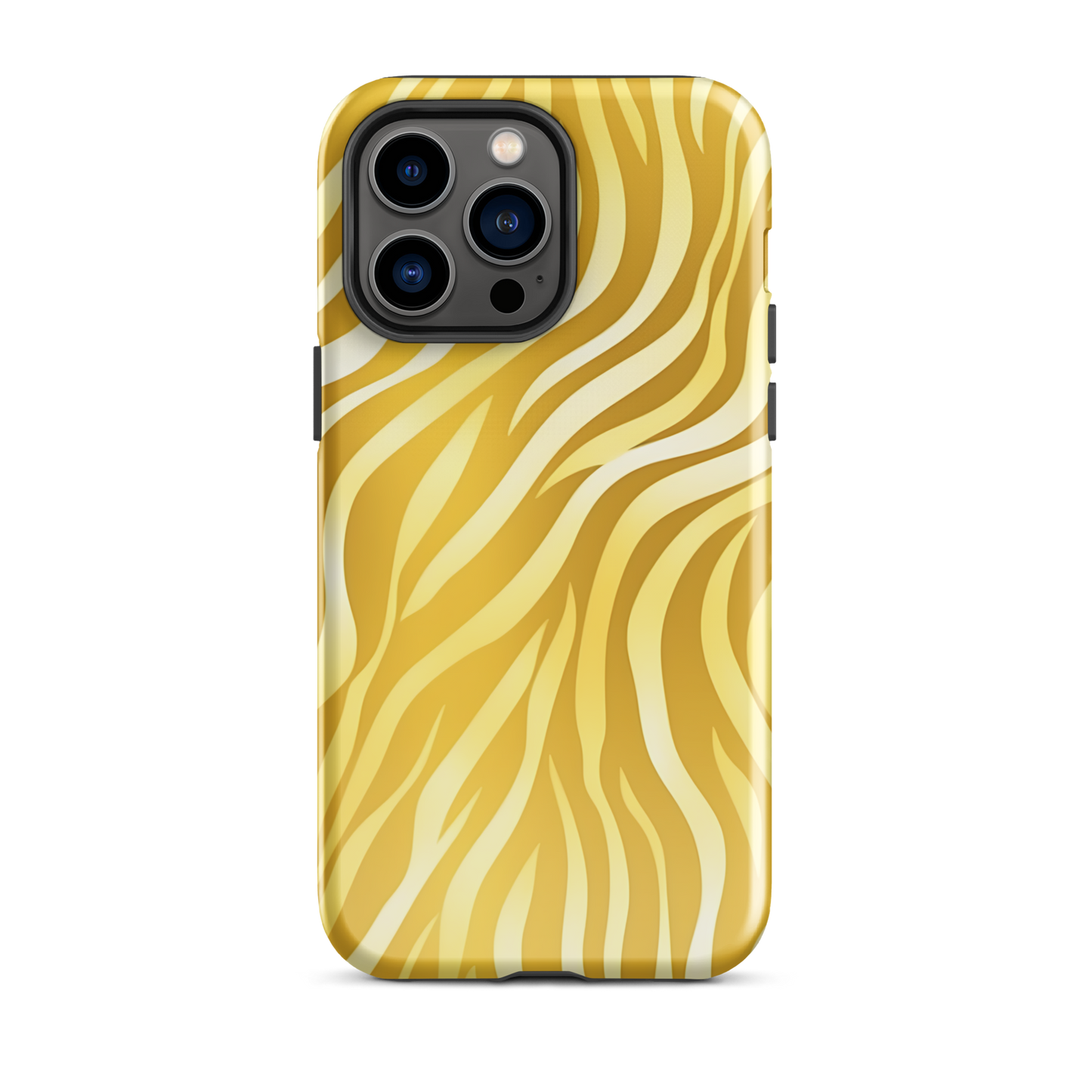 Golden Ember Stripes - iPhone