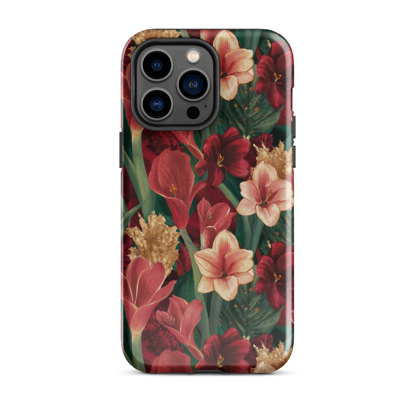 Deep Petal Bouquet - iPhone