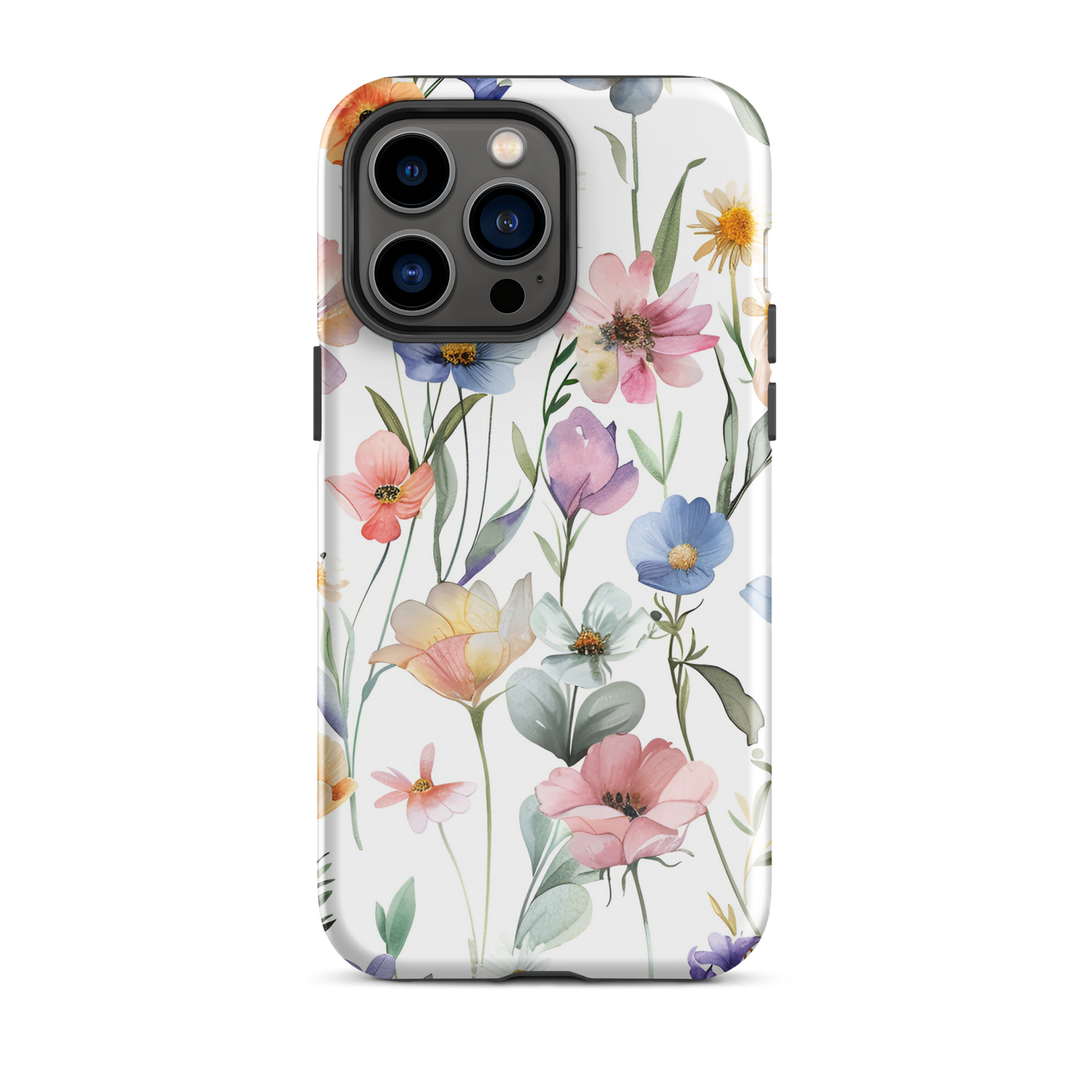 Spring Wildflower Symphony - iPhone