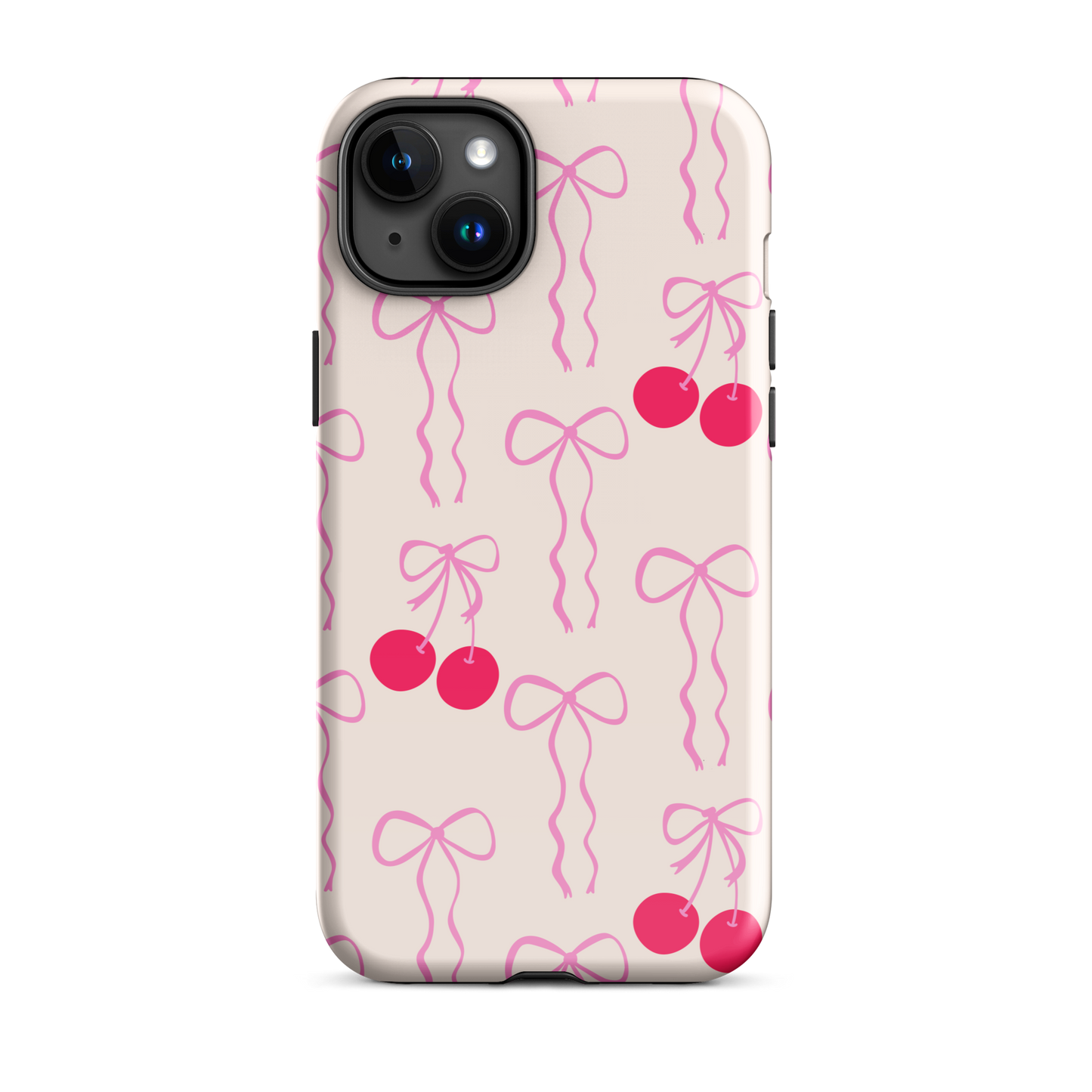 Cherry Kiss Bow - iPhone