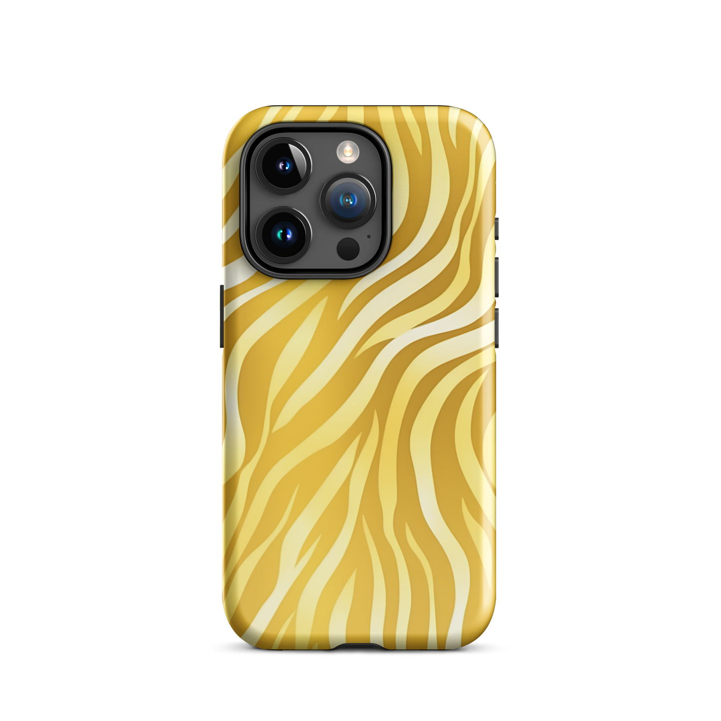 Golden Ember Stripes - iPhone