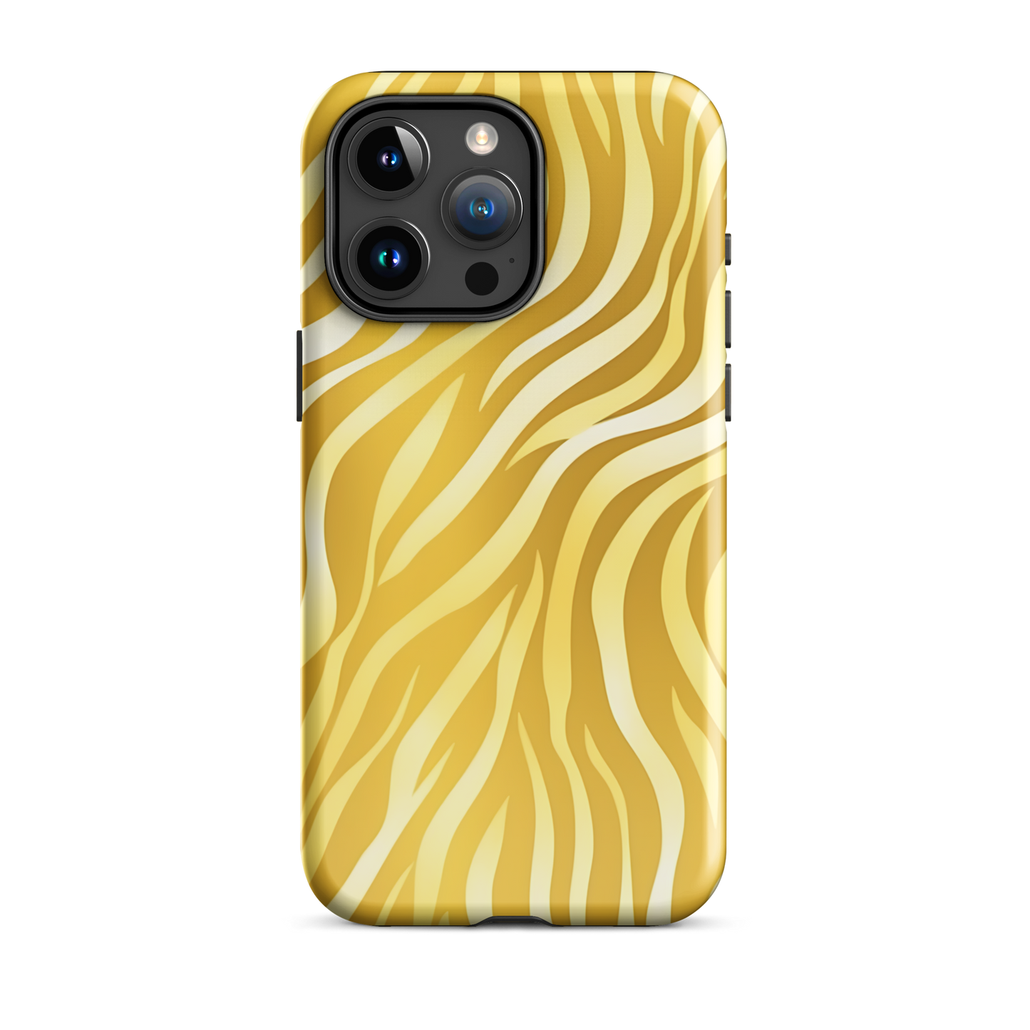 Golden Ember Stripes - iPhone