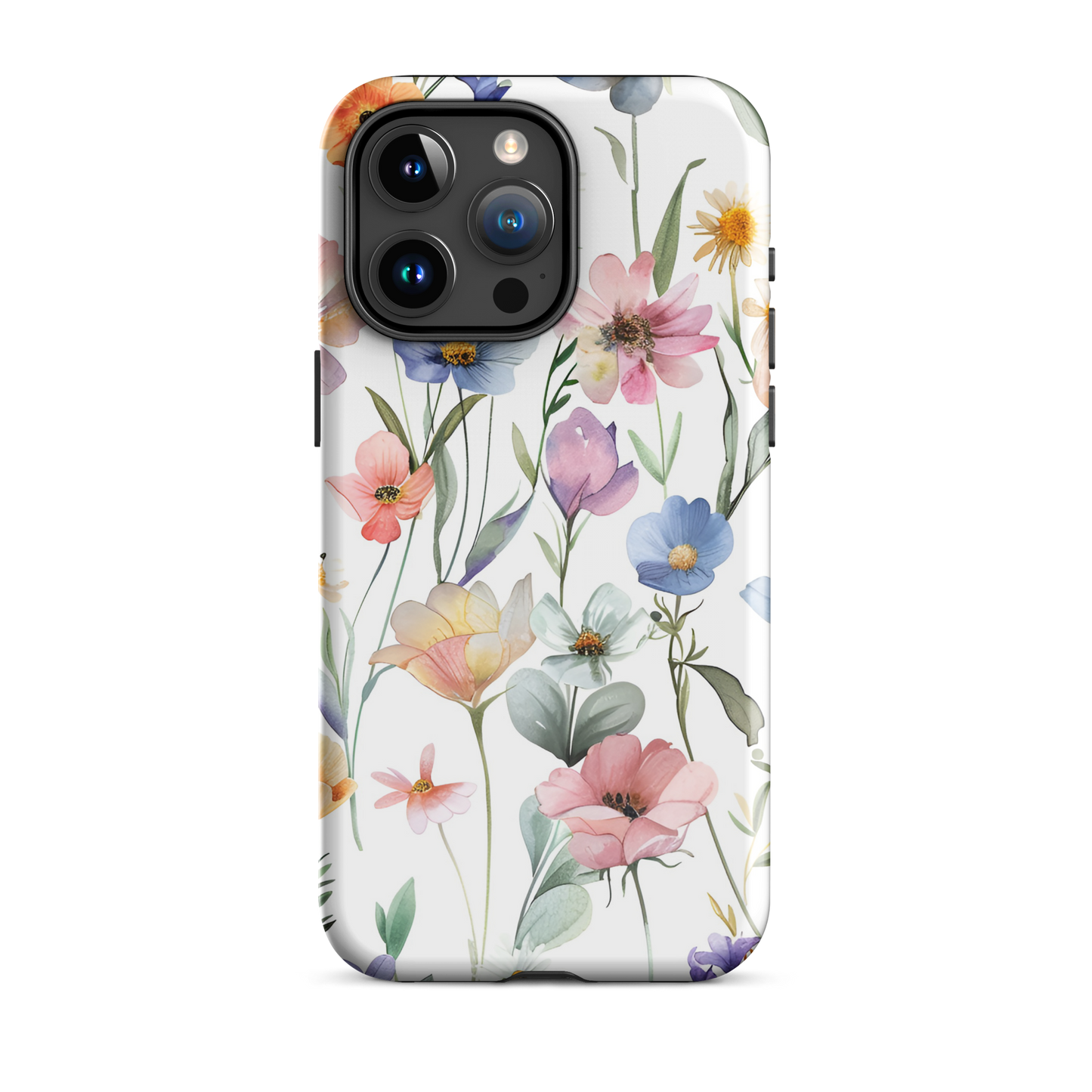 Spring Wildflower Symphony - iPhone