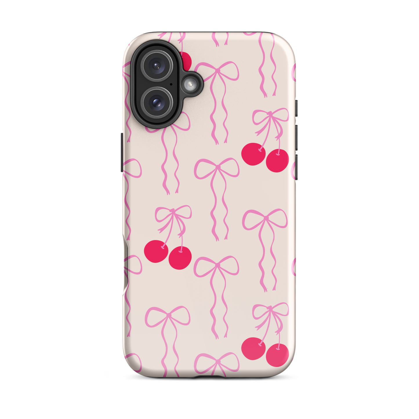 Cherry Kiss Bow - iPhone