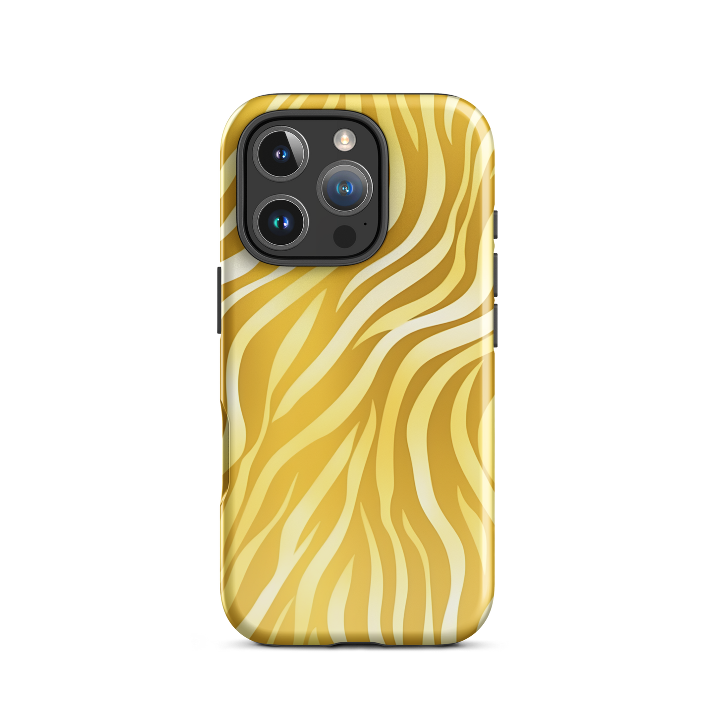 Golden Ember Stripes - iPhone