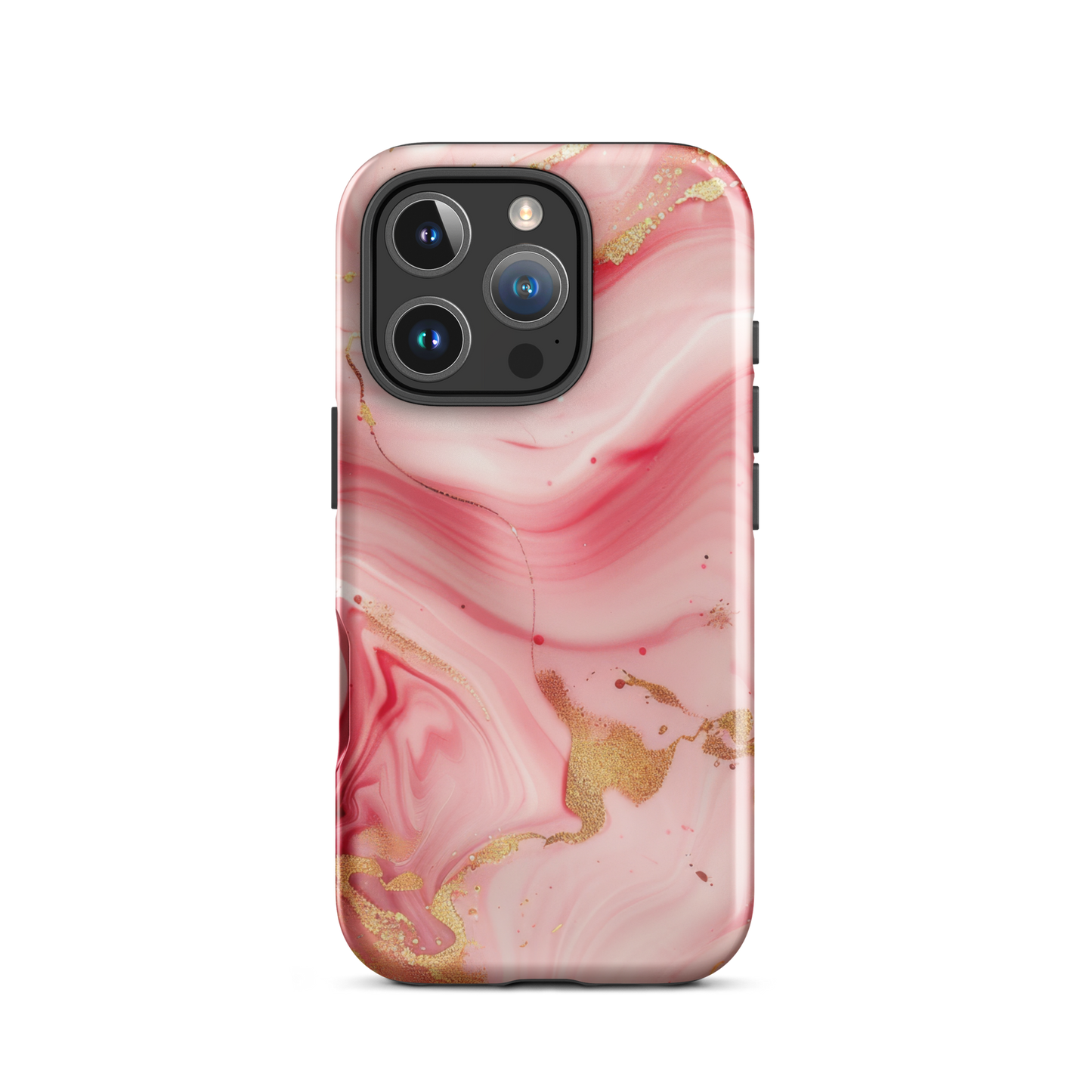 Golden Rose Swirl - iPhone