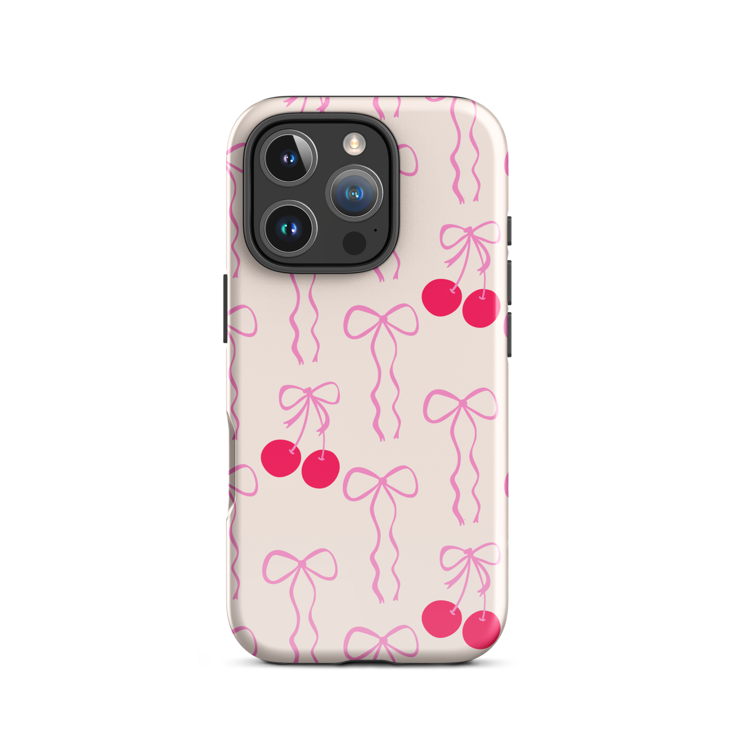 Cherry Kiss Bow - iPhone