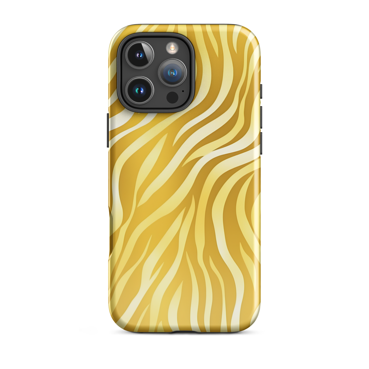 Golden Ember Stripes - iPhone