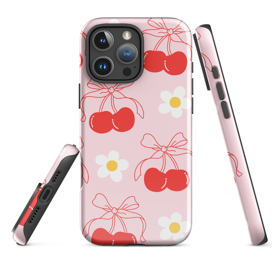 Blush Cherry Daisy - iPhone