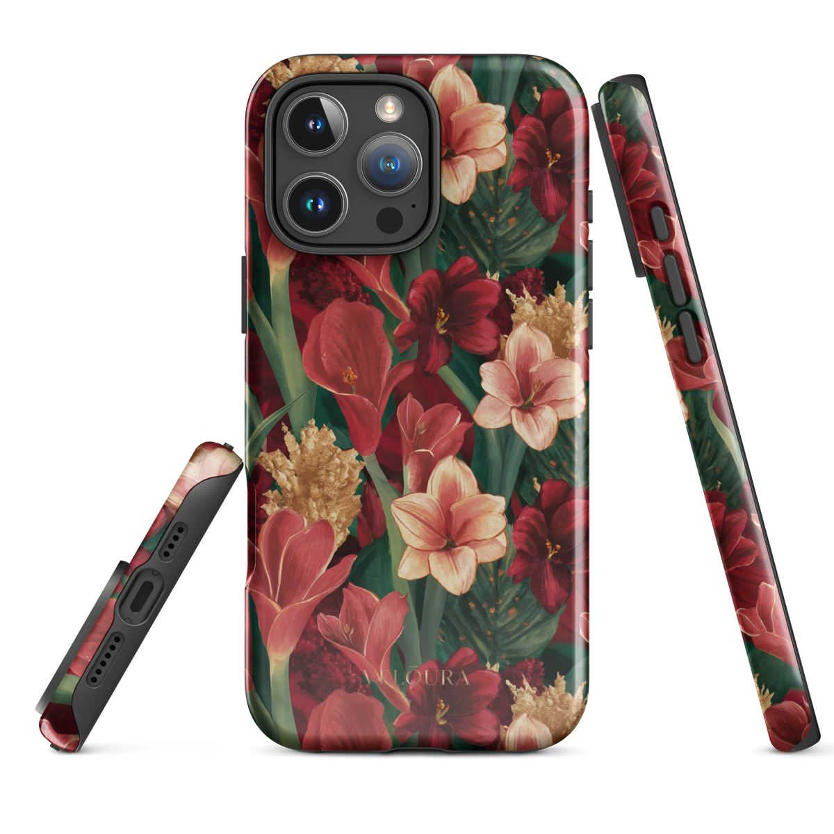 Deep Petal Bouquet - iPhone