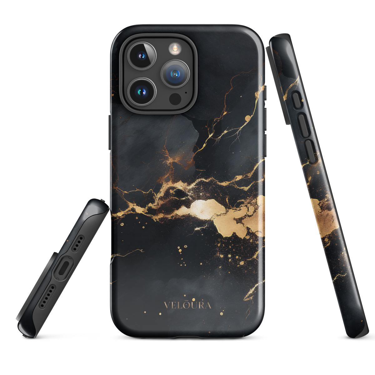 Obsidian Gold Vein - iPhone