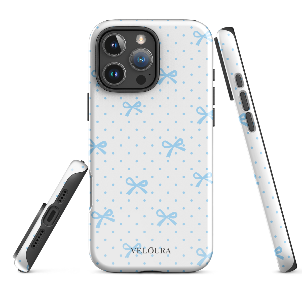 Blue Bow Whisper - iPhone