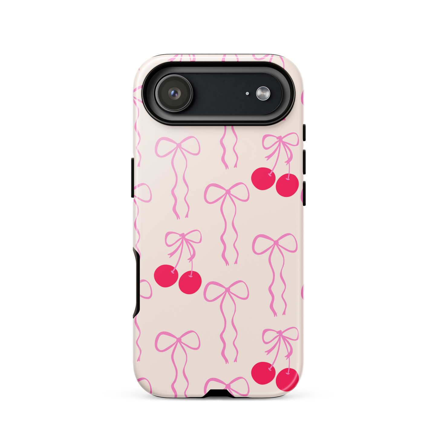 Cherry Kiss Bow - iPhone