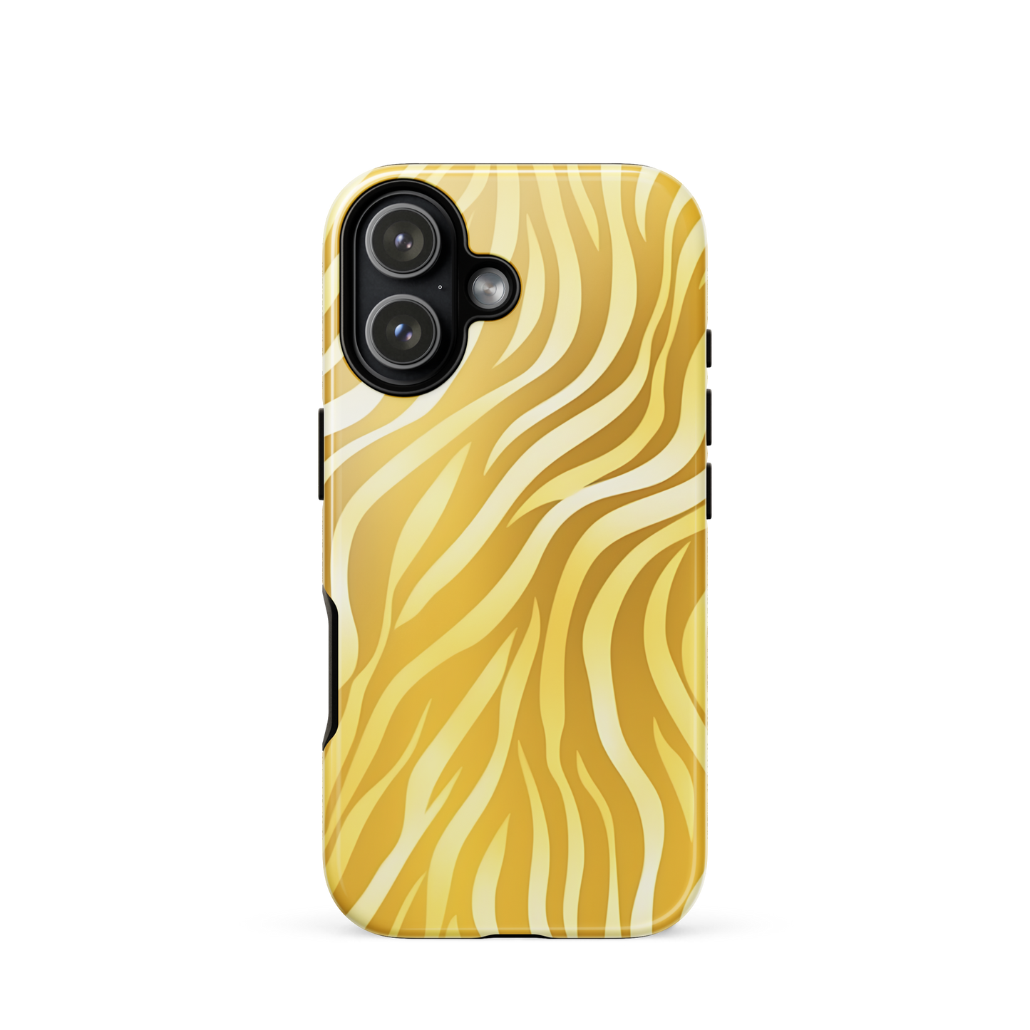 Golden Ember Stripes - iPhone