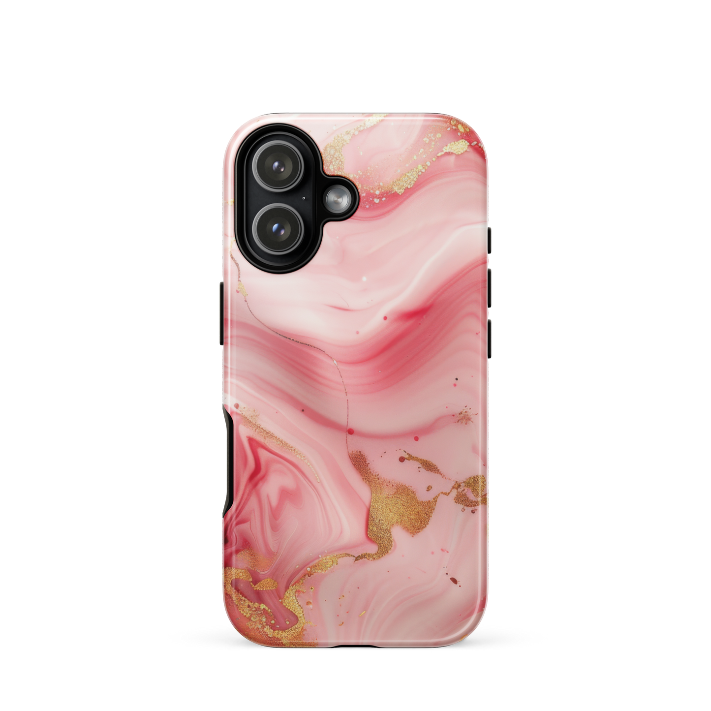 Golden Rose Swirl - iPhone