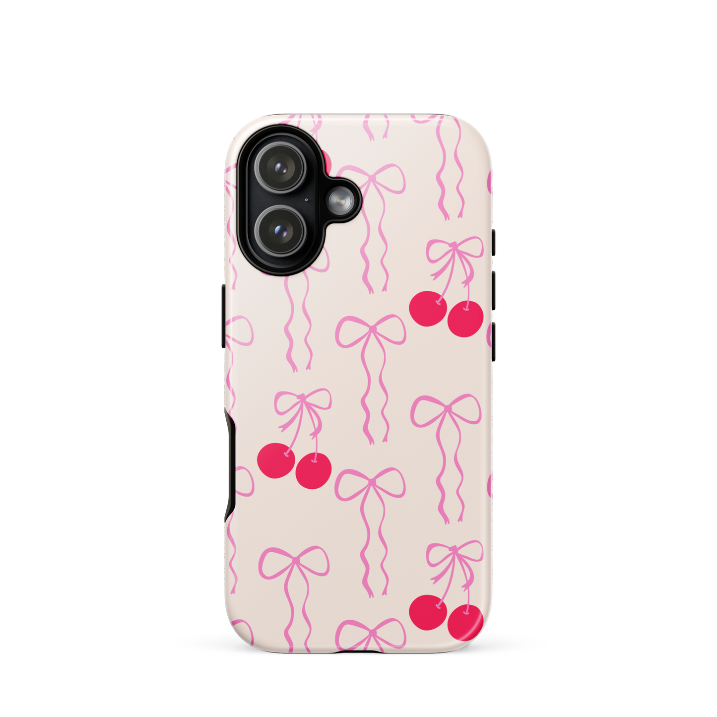 Cherry Kiss Bow - iPhone