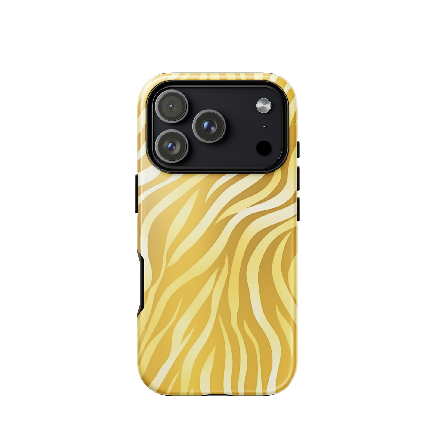 Golden Ember Stripes - iPhone