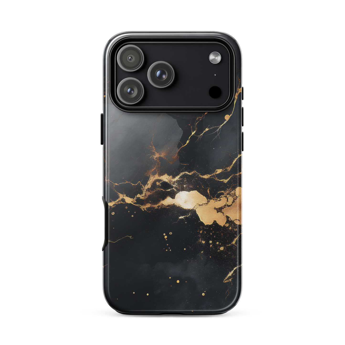 Obsidian Gold Vein - iPhone